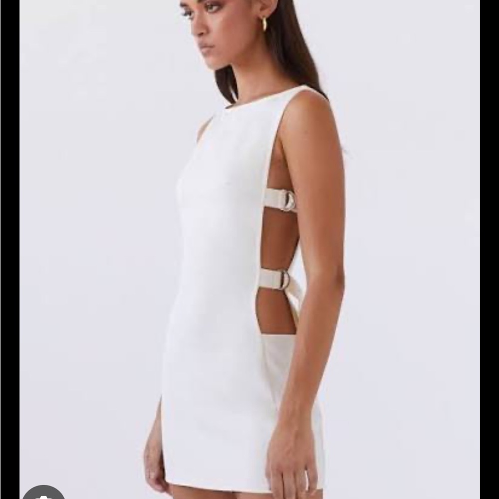 Peppermayo White Mini Dress
